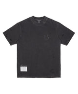 BBD Shadow Smile Ripped Pigment T-Shirt (Vintage Black)