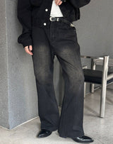 [4SEASON] Flare washing denim pants(2color)