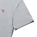 WITTY BUNNY ワッペンTシャツ [MELANGE GRAY]