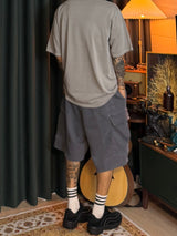 Unadjusted Pigment Dying Short Sleeves 3COLOR