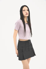 リボンプリーツスカート