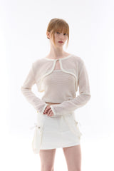 KORI TUBE TOP BOLERO SET / IVORY