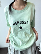 モヘビミンティーサンオーバーサイズTシャツ 4カラー