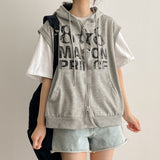 イカ2wayフードベストジップアップ (4 colors) H&L