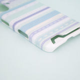 [MADE] Soft stripe case (Soda blue)