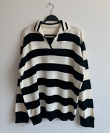 Bold Stripe Collar Knit