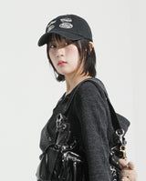 Globe logo ball cap