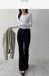 Tommy boatneck long-sleeve t-shirt