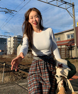 ラバーリブTシャツ