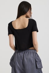 リバーシブルTシャツ, Black