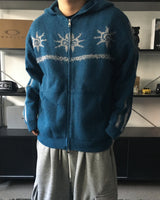 HX モヘアトラックニットジップアップ (3C)