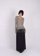 LOW FLOW LONG SKIRT