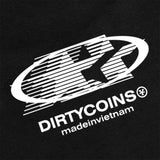 DirtyCoins Star Sweatshorts - Black