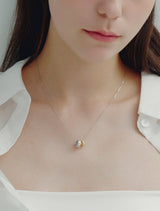 26SS★ [Premium Plating] アイス ブロック AB（C）デュアル リンク ネックレス