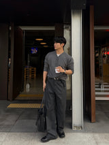 Avan stripe rivet slacks