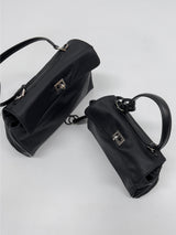 [2way] French Twill Nylon Handbag