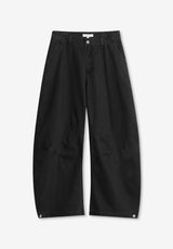 OA Dot Curved Wide Pants