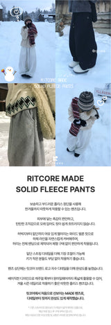 [Ritcore MADE] ソリドフリースパンツ（3c）