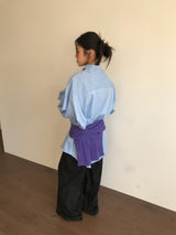Silk Turn-Up Slacks (2color)