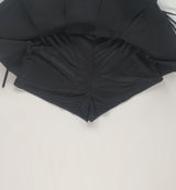janenne low-waist corset skirt (black)