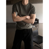 [S/S] Shoulder point muscle half t-shirts(6color)