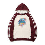 EL Stardust Raglan Line Hoodie T-Shirt 4Color