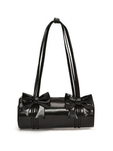 Red Bow Round Shoulder Bag