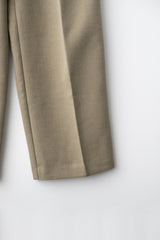 Semi wide pants (Beige)