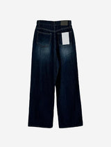 Summer Deep Blue Long Denim Pants