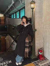 [LAN ARCHIVE] Louis Herringbone Trench Wool Coat