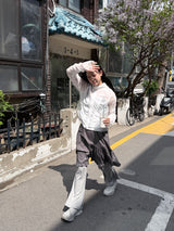  UNBAL FRILLED SKIRT