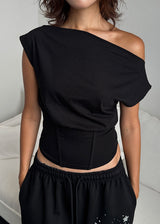 CORSET OFF TEE
