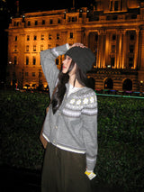 Shirring Ribbon String Knit Beanie (2color)