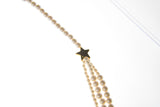 Pearl star necklace