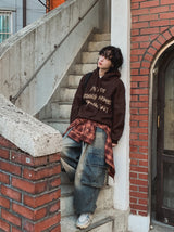 Excited Cargo Wide Denim Pants