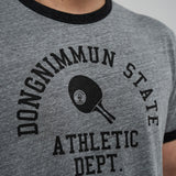 オーセンティックテーブルテニスクラブTシャツ (グレー)