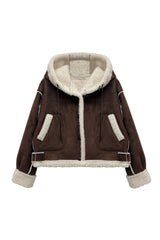 ADORABLE HOOD MUSTANG / BROWN