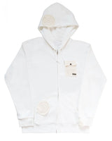【MADE】 Pocket Hoodie Zip up - White