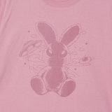 25SS ソロラビットエイリアン ショートスリーブ Tシャツ ライトピンク