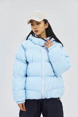 HOODED DOWN PADDING JUMPER SKY