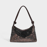 Metallic Sequin Hobo Shoulder Party Bag
