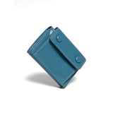 ドットポケット3レイヤーハーフウォレットコインマネーカードウォレット dusty blue