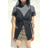 レーススリーブTシャツ