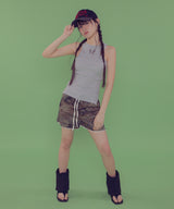 [NF] COMFORT ZIPPER SLEEVELESS_(GRAY)_F24QB272
