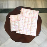 Vintage Rose Laptop pouch(13 inch), Book pouch (B6)