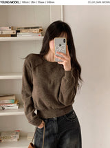 Winter Daily Basic Round Knit (11color)