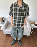 Shunut Checkered Short-Sleeved Shirt
