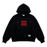 [STGM youth] スクエアフーディー BLK /  BRN / MLG / WMG