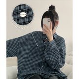 ベイペンダントポイントルーズフィットチェックシャツ サウス (4color)