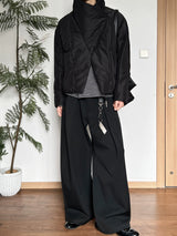 Asymmetric Puffer Jacket